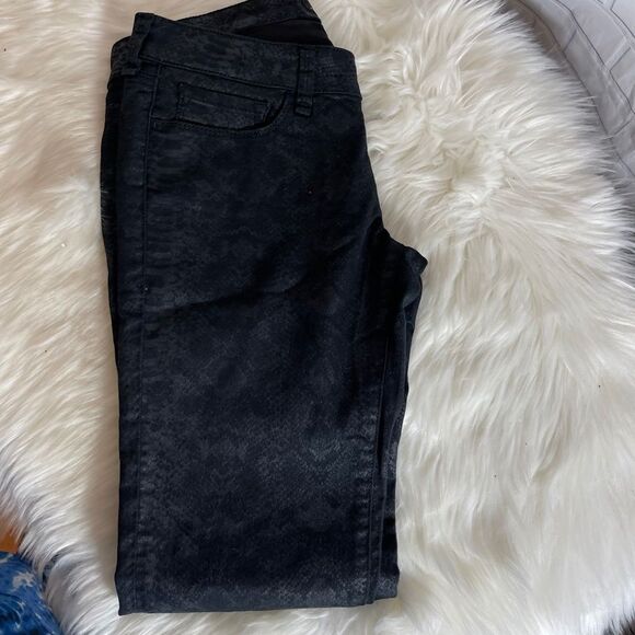 Mavi Serena Super Skinny Black Patterned Jeans - Picture 2 of 9